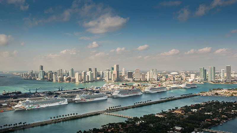 cruise ships at port of miami