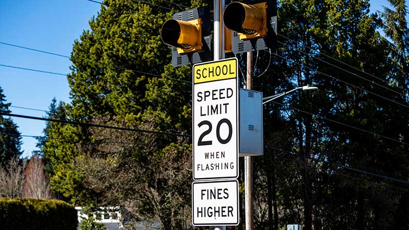 School speed limit