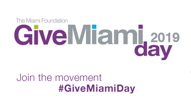 graphic with words "Give Miami Day"