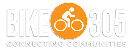 graphic that reads Bike 305 connecting communities